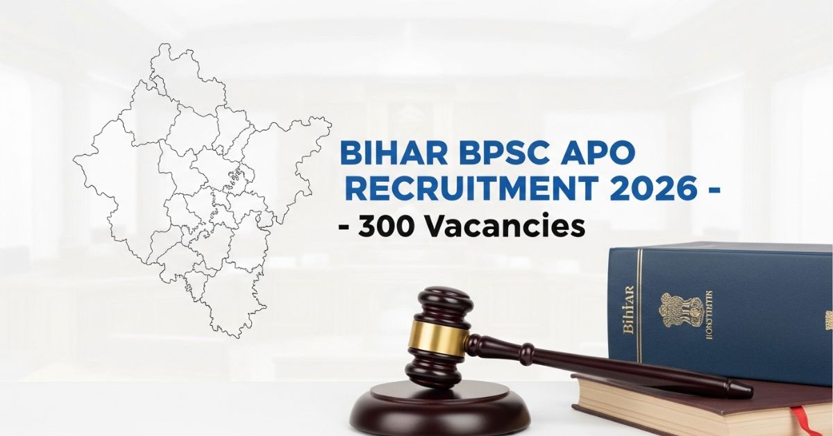 Bihar BPSC APO Recruitment 2026 Notification
