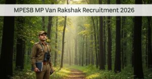MPESB MP Van Rakshak Recruitment 2026