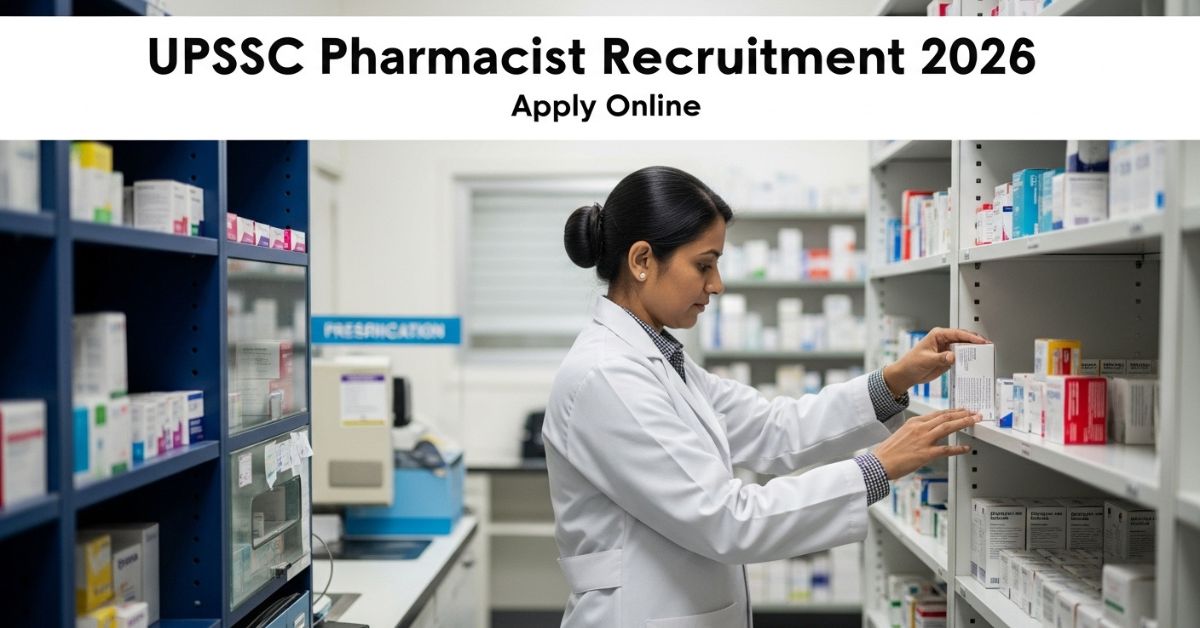 UPSSSC Pharmacist Recruitment 2026