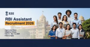 RBI Assistant Recruitment 2026