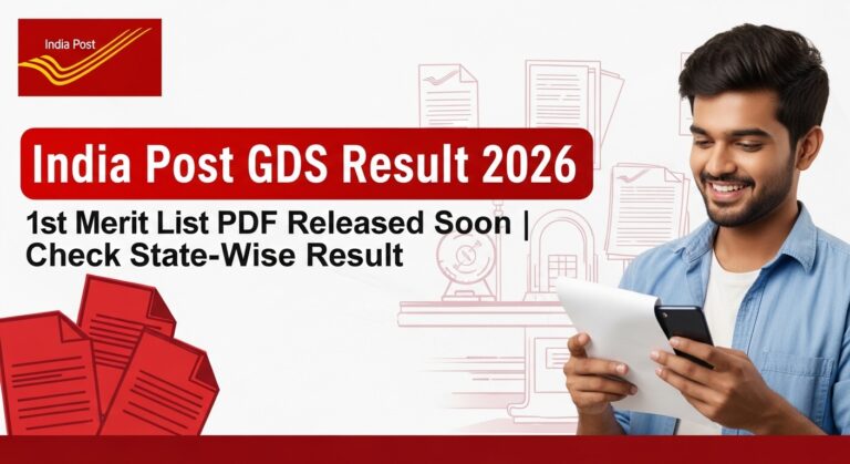 India Post GDS Result 2026 Out Soon