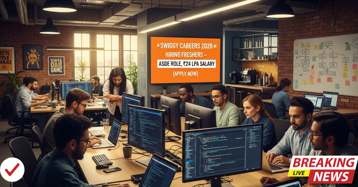 Swiggy Careers 2026 Hiring Freshers