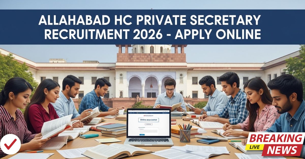 Allahabad HC Private Secretary Gr-I Recruitment 2026