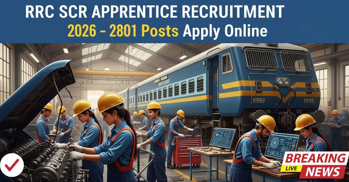 RRC SCR Apprentice Recruitment 2026