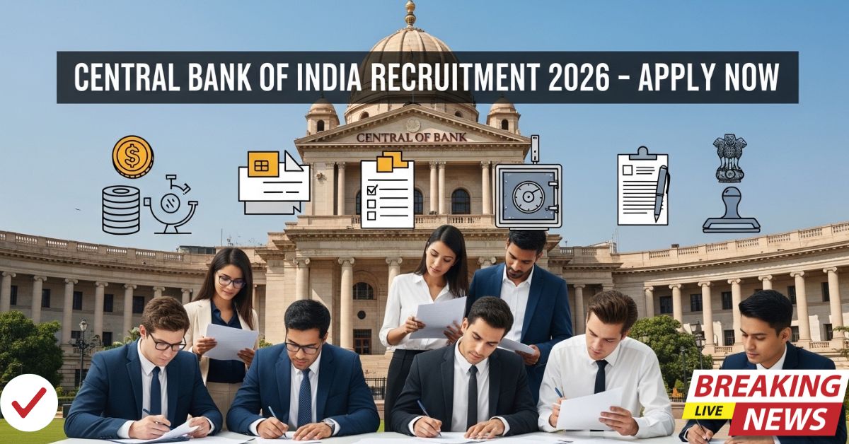 Central Bank of India Recruitment 2026