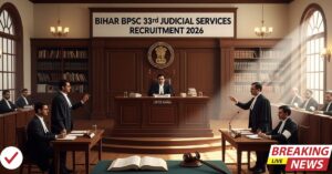 Bihar BPSC 33rd Judicial Services Recruitment 2026