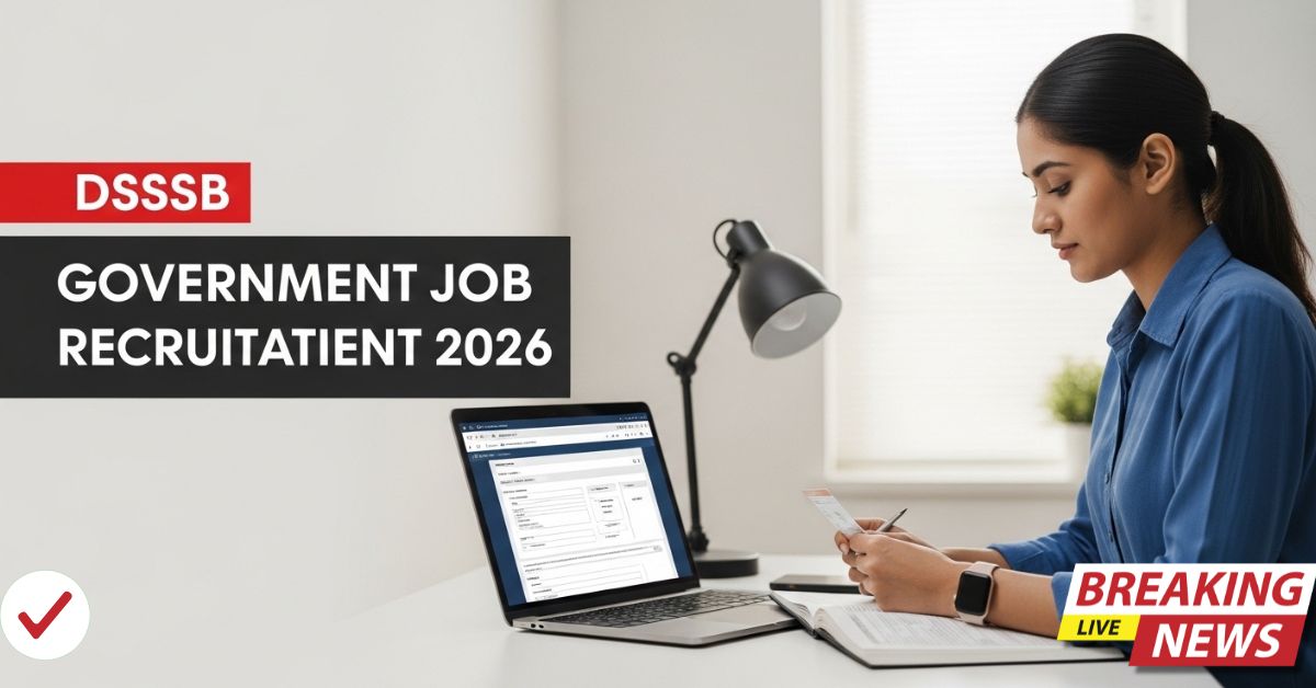DSSSB Legal Asst, AE, JE, ASO Recruitment 2026