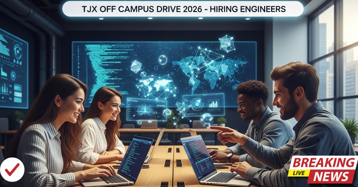 TJX Off Campus Drive 2026 Hiring Engineer I | Freshers Apply Online