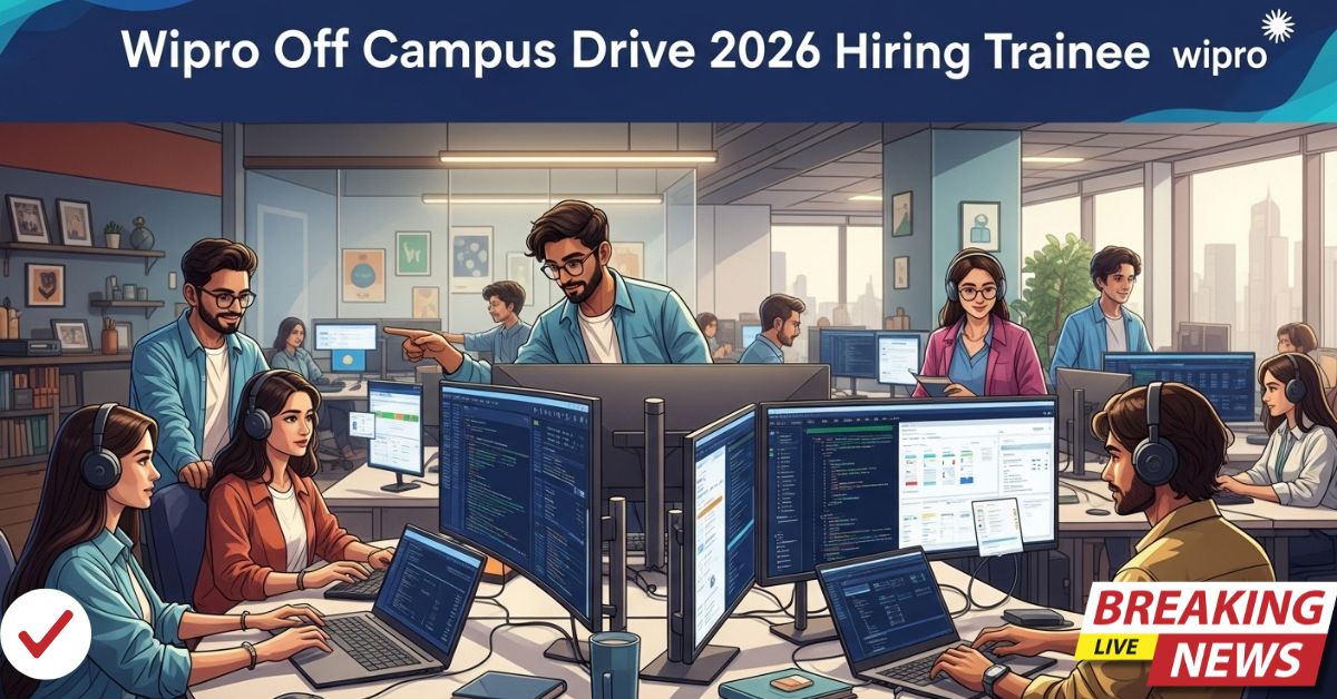Wipro Off Campus Drive 2026
