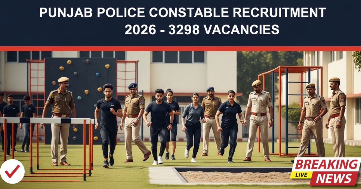 Punjab Police Constable Recruitment 2026