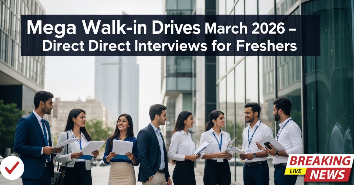 Mega Walk-in Drives March 2026