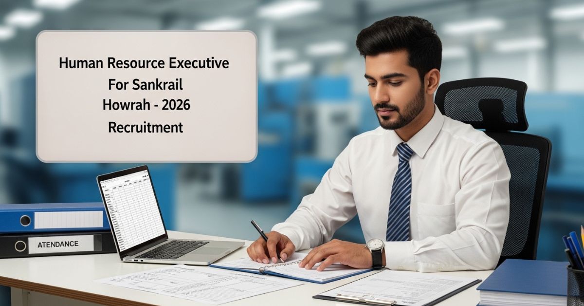 Human Resource Executive For Sankrail Howrah 2026