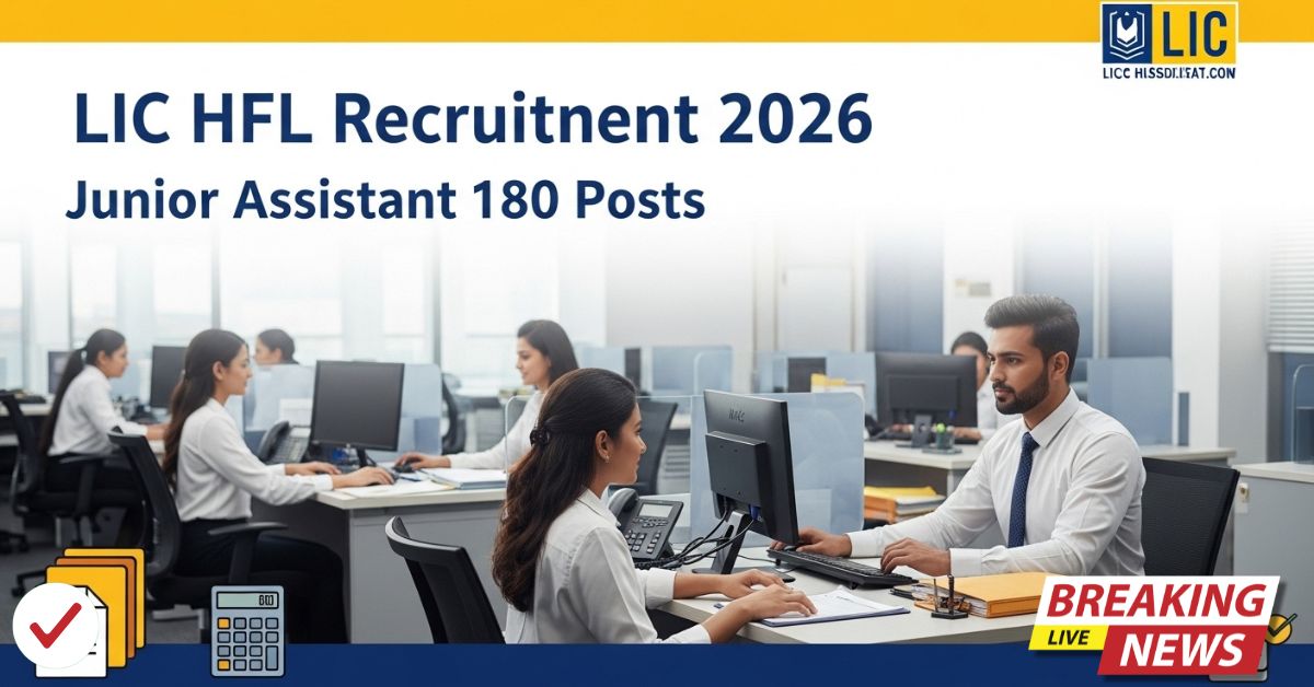 LIC HFL Junior Assistant Recruitment 2026